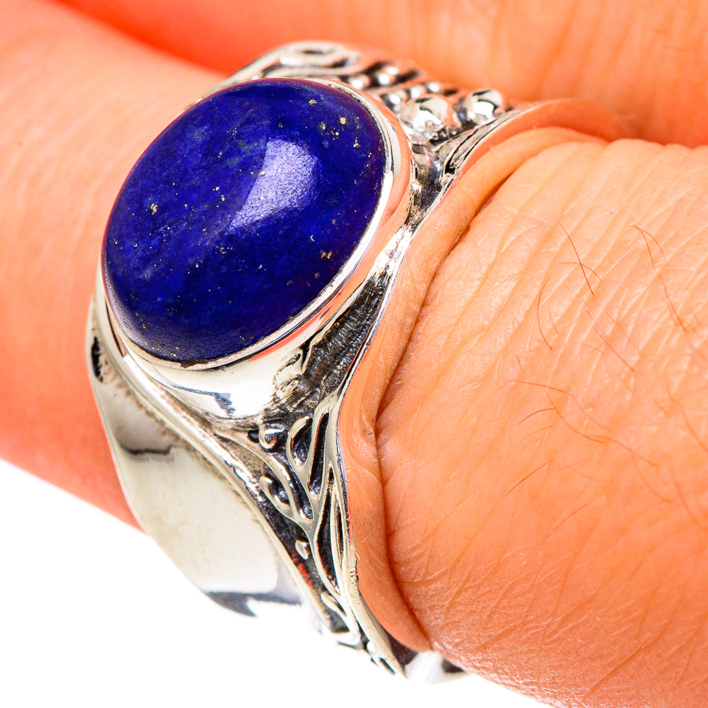 Lapis Lazuli Rings handcrafted by Anasilvercos - RING98150
