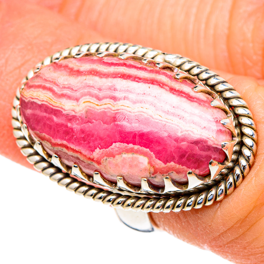 Rhodochrosite Rings handcrafted by Anasilvercos - RING98159