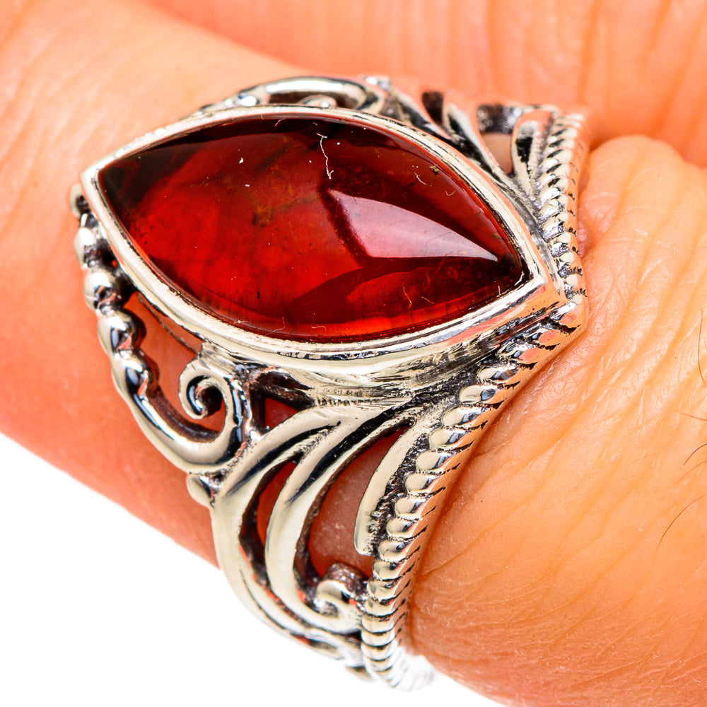 Baltic Amber Rings handcrafted by Anasilvercos - RING98188