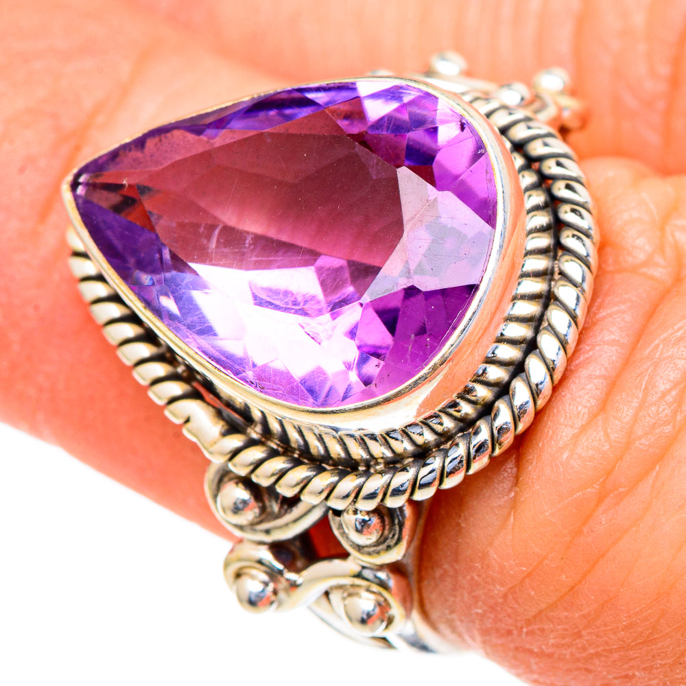 Amethyst Rings handcrafted by Anasilvercos - RING98195