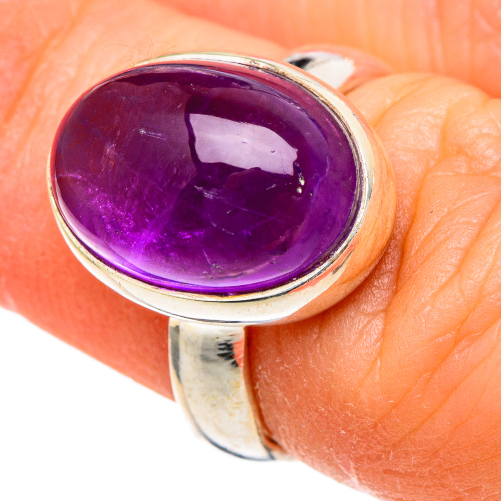 Amethyst Rings handcrafted by Anasilvercos - RING98198