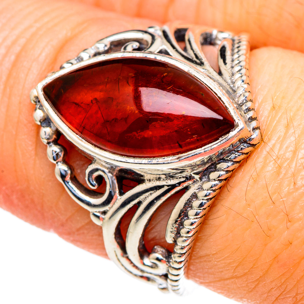 Baltic Amber Rings handcrafted by Anasilvercos - RING98216