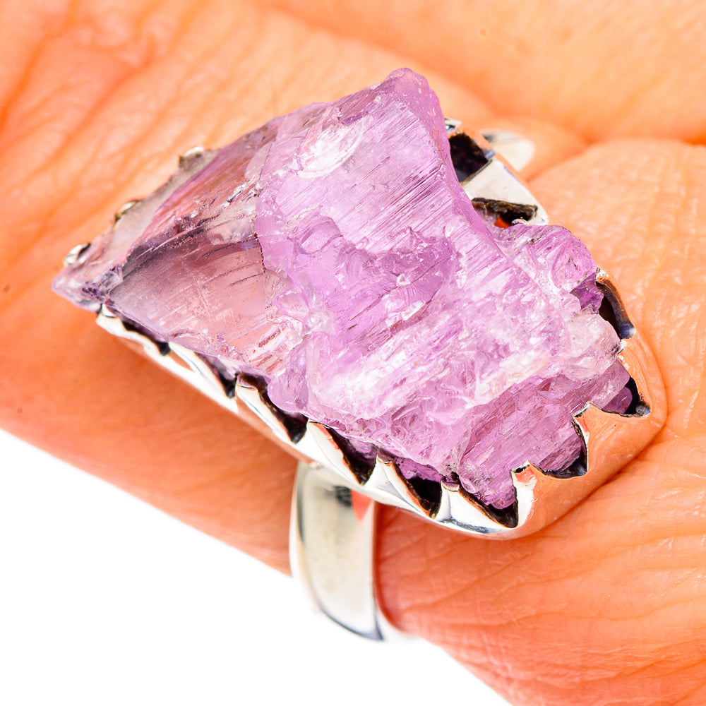 Kunzite Rings handcrafted by Anasilvercos - RING98218