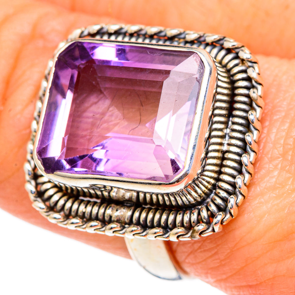 Amethyst Rings handcrafted by Anasilvercos - RING98226