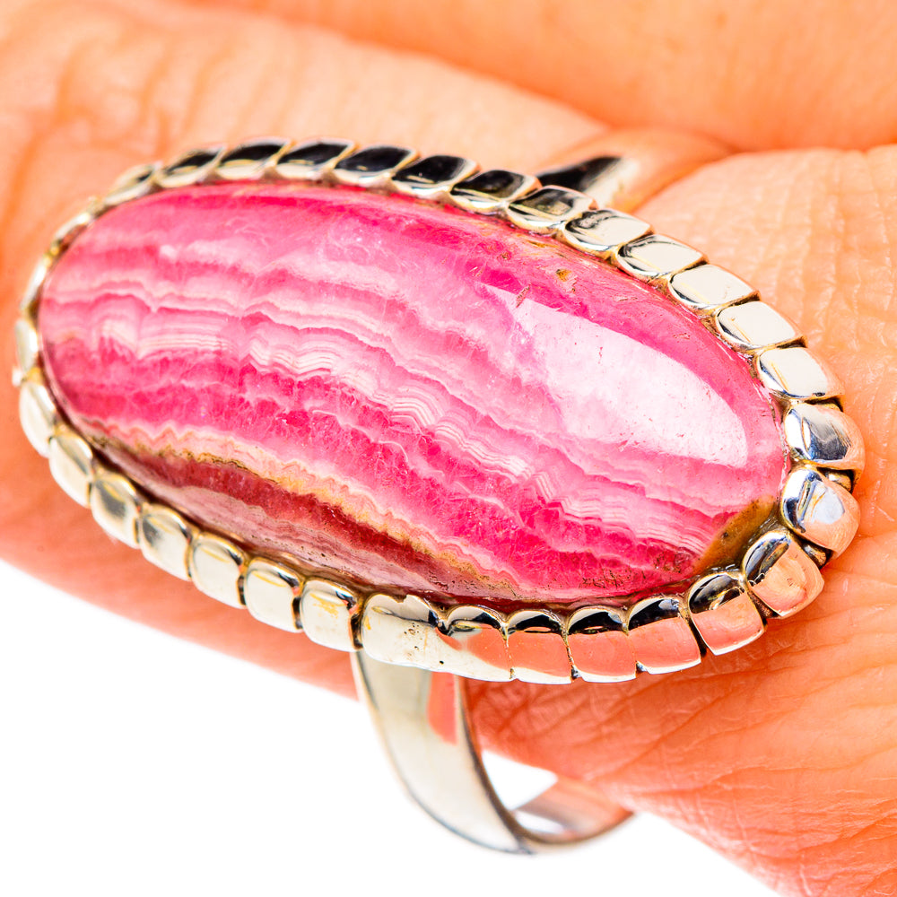 Rhodochrosite Rings handcrafted by Anasilvercos - RING98259