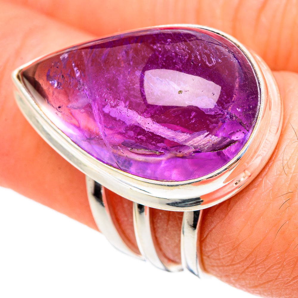 Amethyst Rings handcrafted by Anasilvercos - RING98262