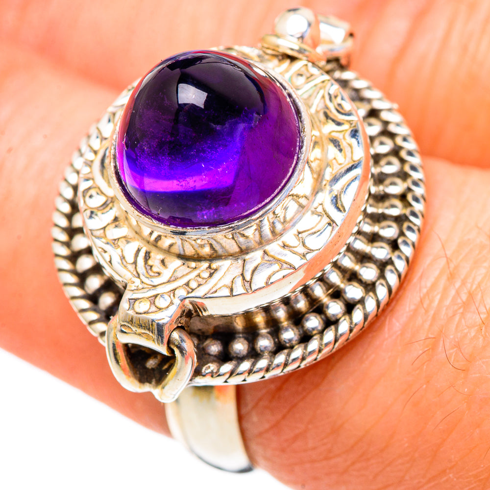 Amethyst Rings handcrafted by Anasilvercos - RING98264