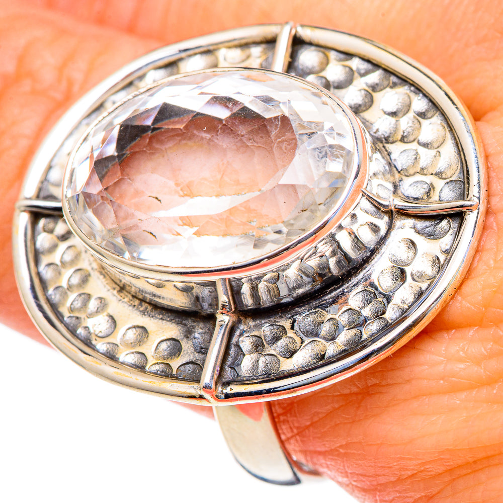 White Quartz Rings handcrafted by Anasilvercos - RING98270