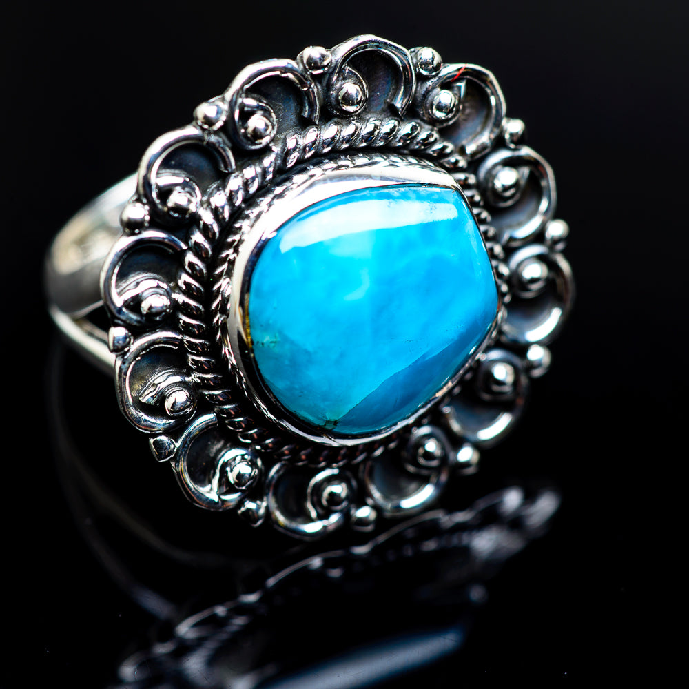 Larimar Rings handcrafted by Anasilvercos - RING982744