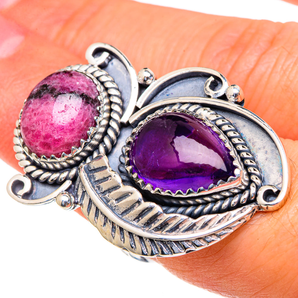 Amethyst Rings handcrafted by Anasilvercos - RING98275