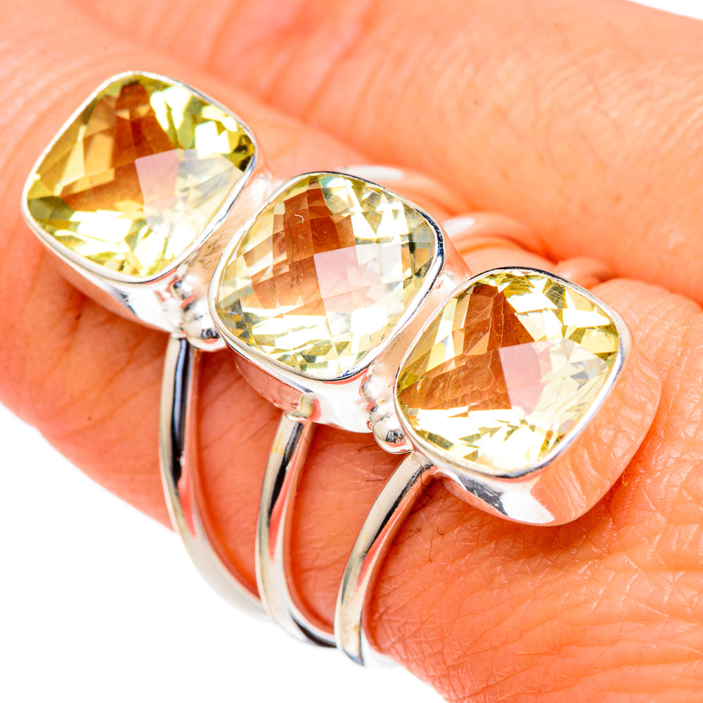 Citrine Rings handcrafted by Anasilvercos - RING98278