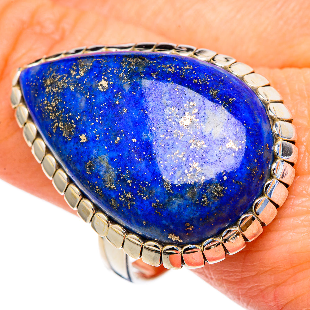 Lapis Lazuli Rings handcrafted by Anasilvercos - RING98282