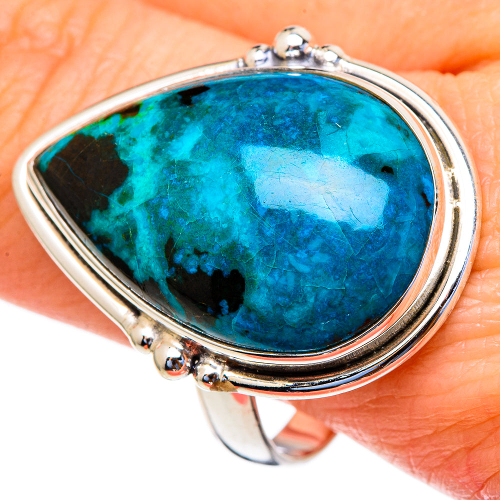 Shattuckite Rings handcrafted by Anasilvercos - RING98283