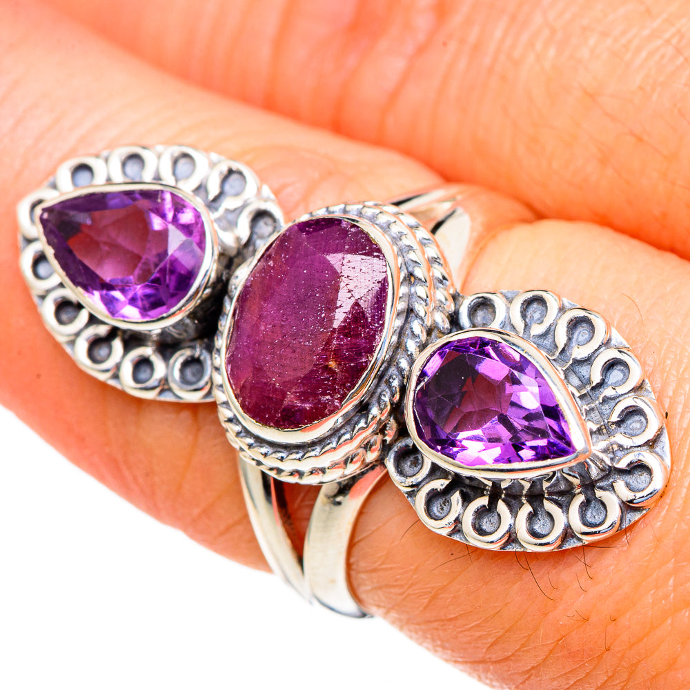 Ruby Rings handcrafted by Anasilvercos - RING98295