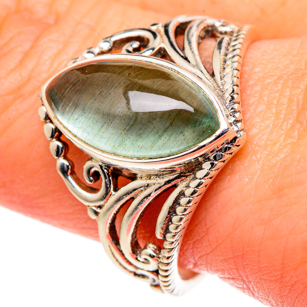 Aquamarine Rings handcrafted by Anasilvercos - RING98300