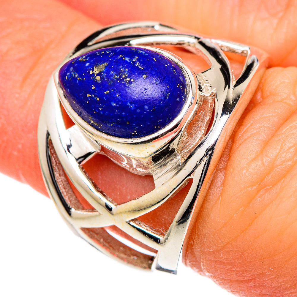 Lapis Lazuli Rings handcrafted by Anasilvercos - RING98303