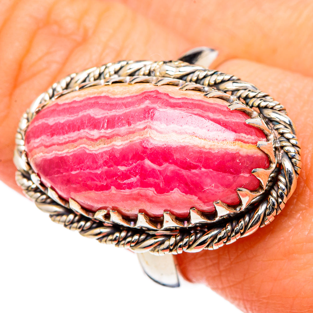 Rhodochrosite Rings handcrafted by Anasilvercos - RING98312