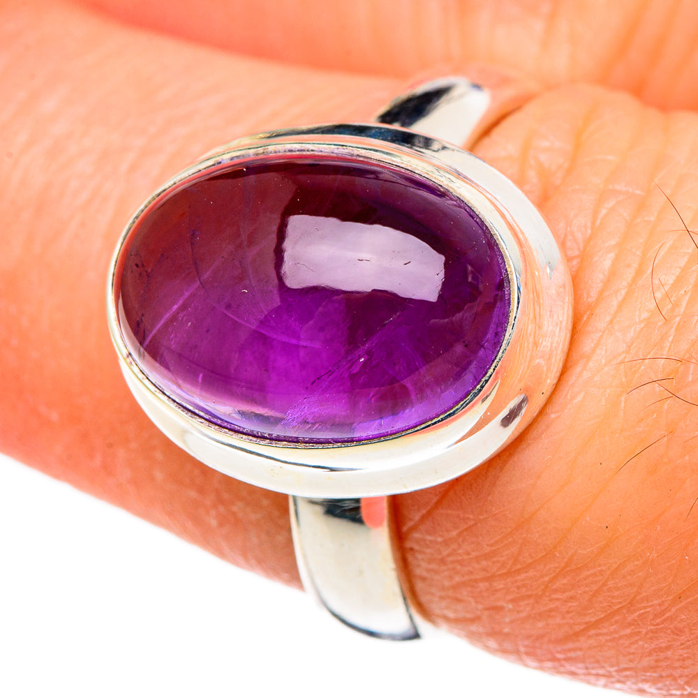 Amethyst Rings handcrafted by Anasilvercos - RING98320