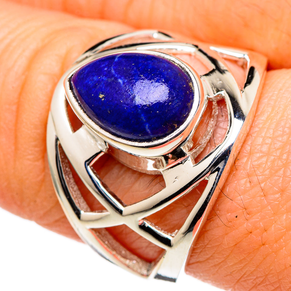 Lapis Lazuli Rings handcrafted by Anasilvercos - RING98340