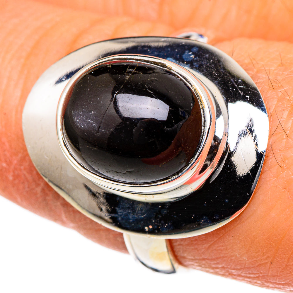 Black Onyx Rings handcrafted by Anasilvercos - RING98369