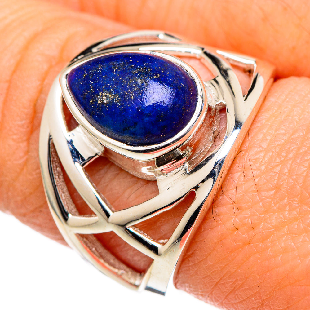 Lapis Lazuli Rings handcrafted by Anasilvercos - RING98382