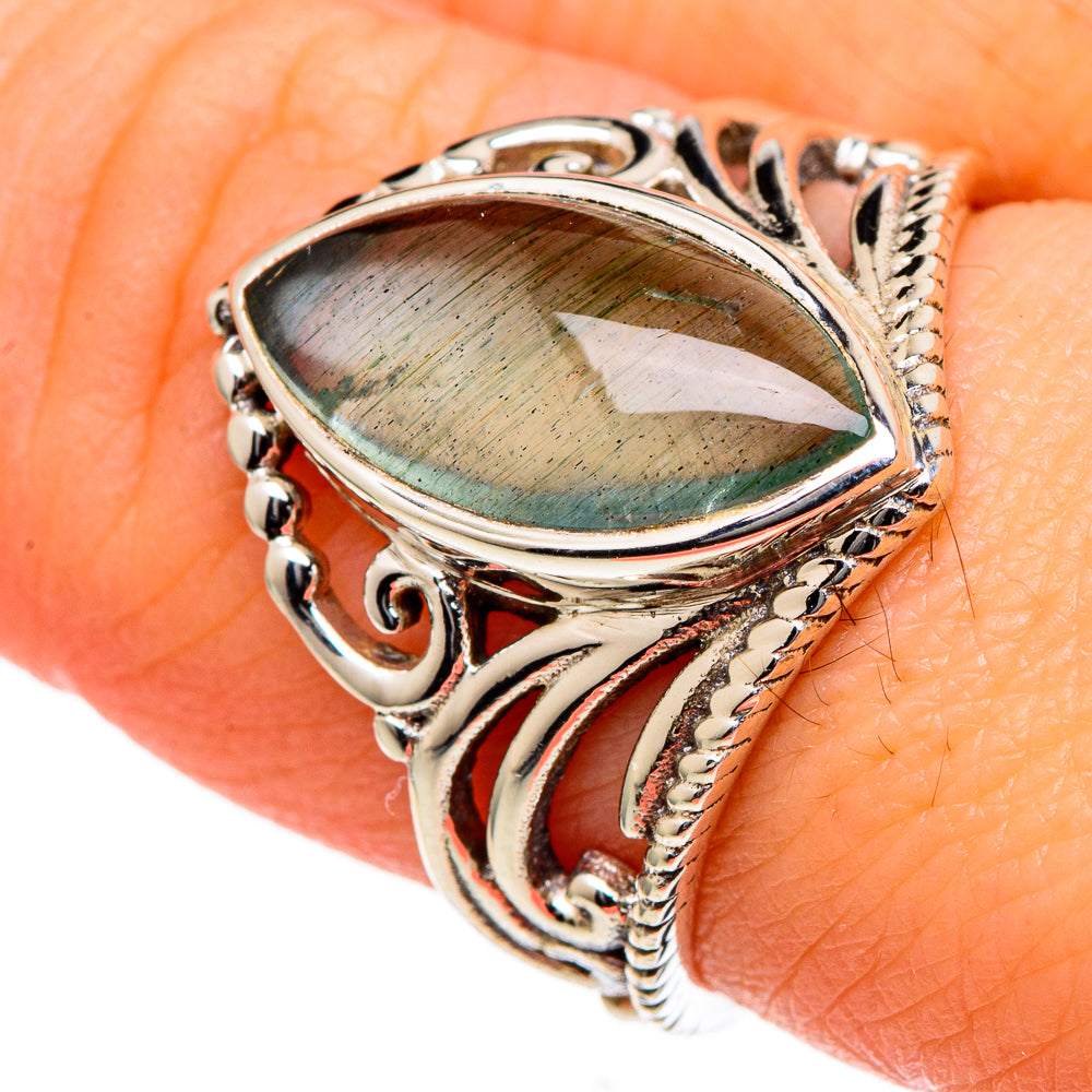 Prehnite Rings handcrafted by Anasilvercos - RING98384