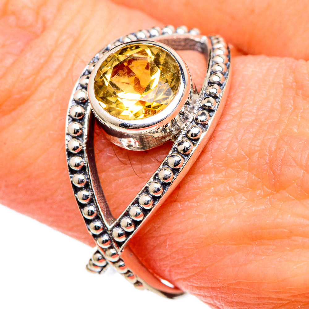 Citrine Rings handcrafted by Anasilvercos - RING98390
