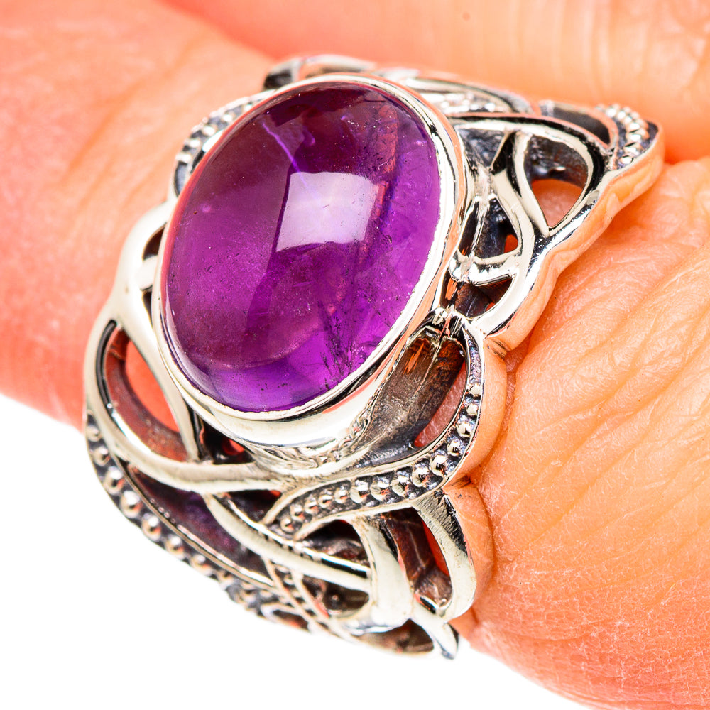 Amethyst Rings handcrafted by Anasilvercos - RING98399