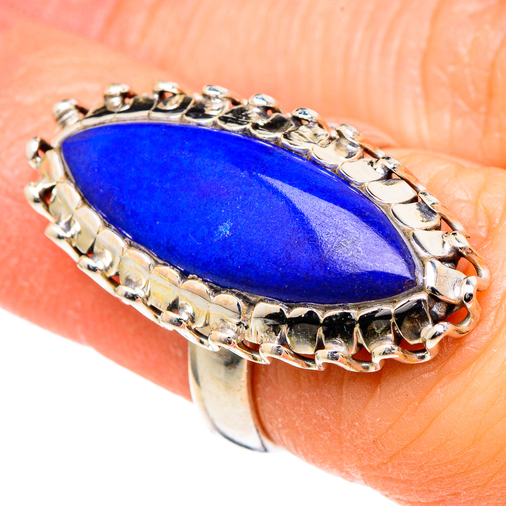 Lapis Lazuli Rings handcrafted by Anasilvercos - RING98420