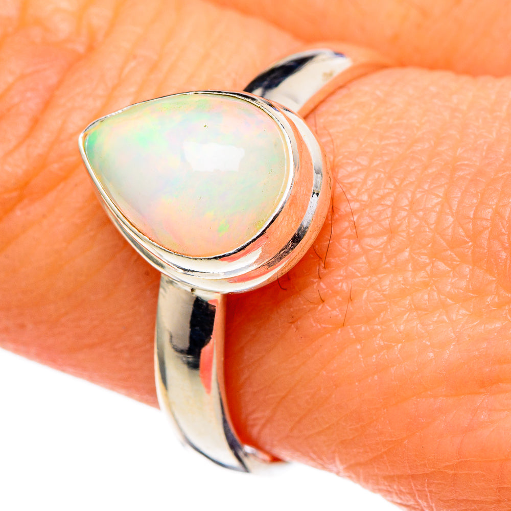 Ethiopian Opal Rings handcrafted by Anasilvercos - RING98449