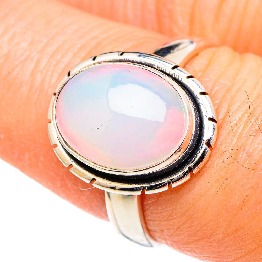 Ethiopian Opal Rings handcrafted by Anasilvercos - RING98450