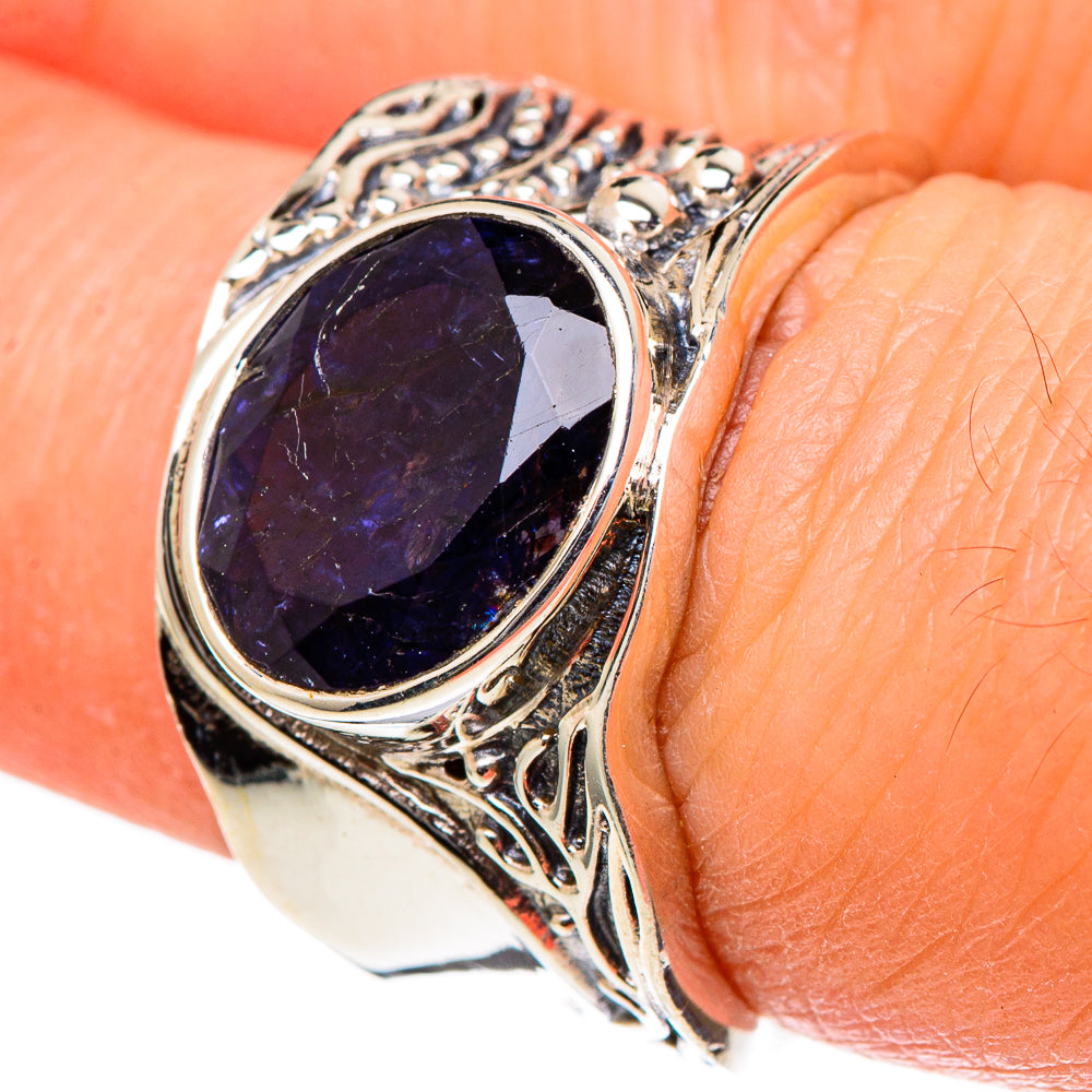 Violet Spinel Rings handcrafted by Anasilvercos - RING98498