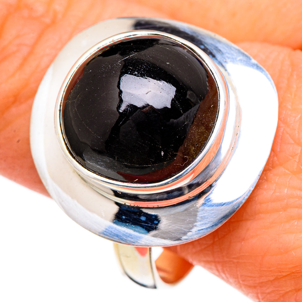 Black Onyx Rings handcrafted by Anasilvercos - RING98508