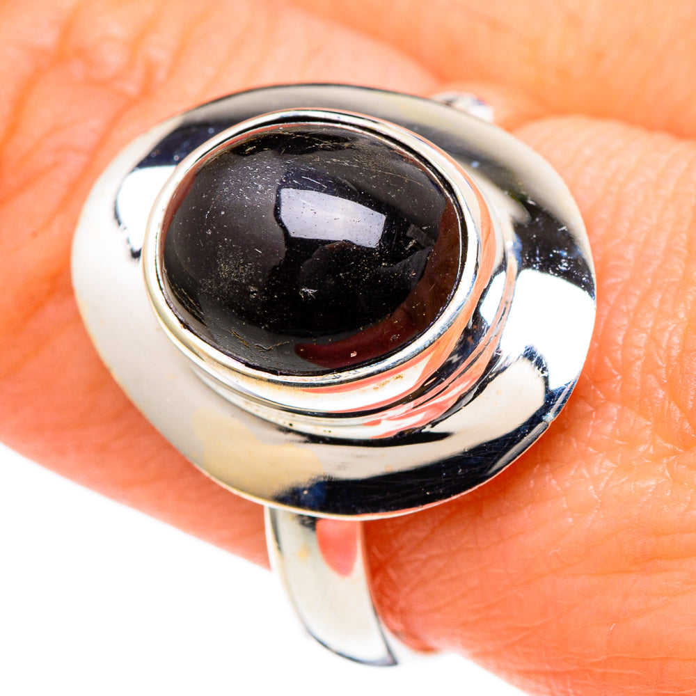 Black Onyx Rings handcrafted by Anasilvercos - RING98509