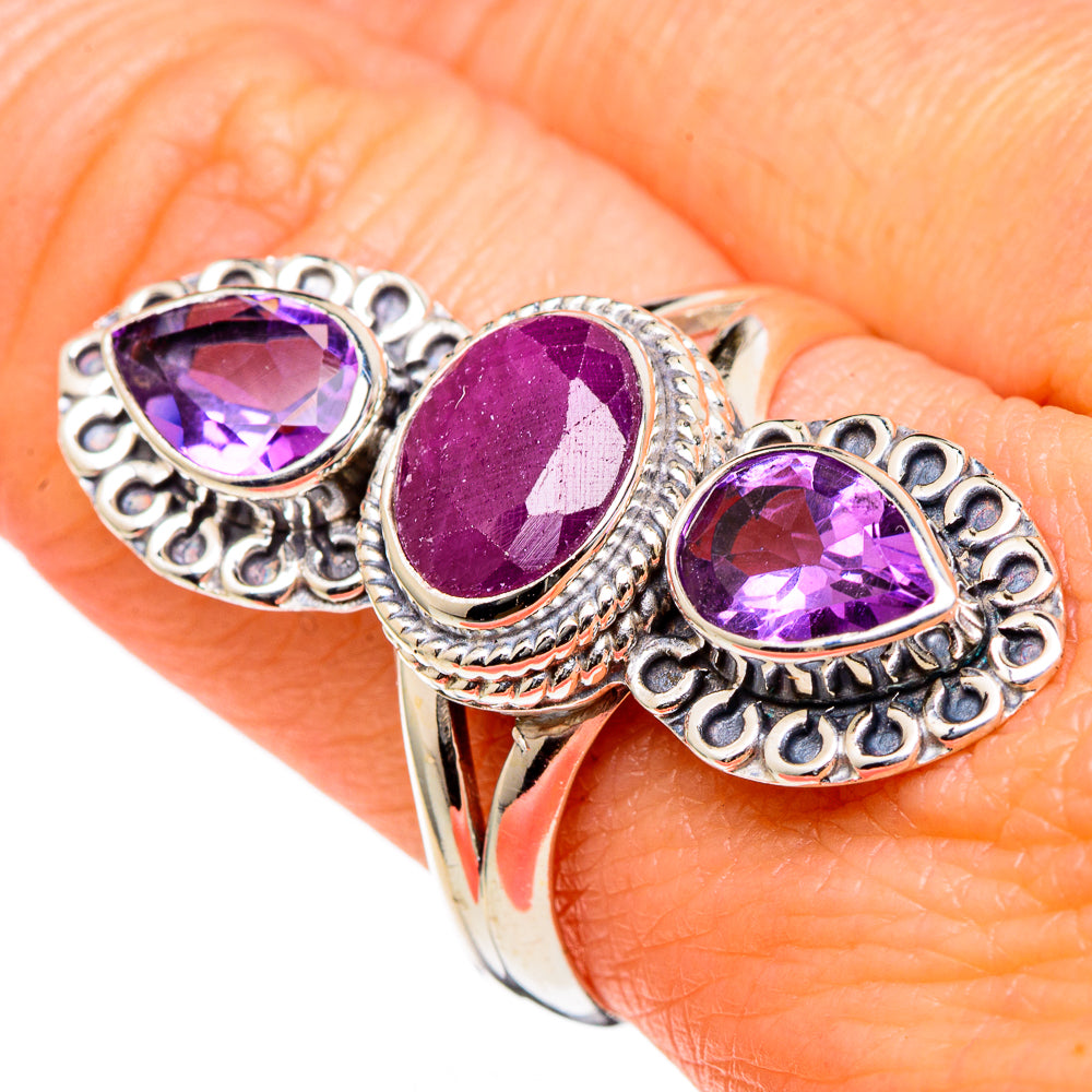 Ruby Rings handcrafted by Anasilvercos - RING98516