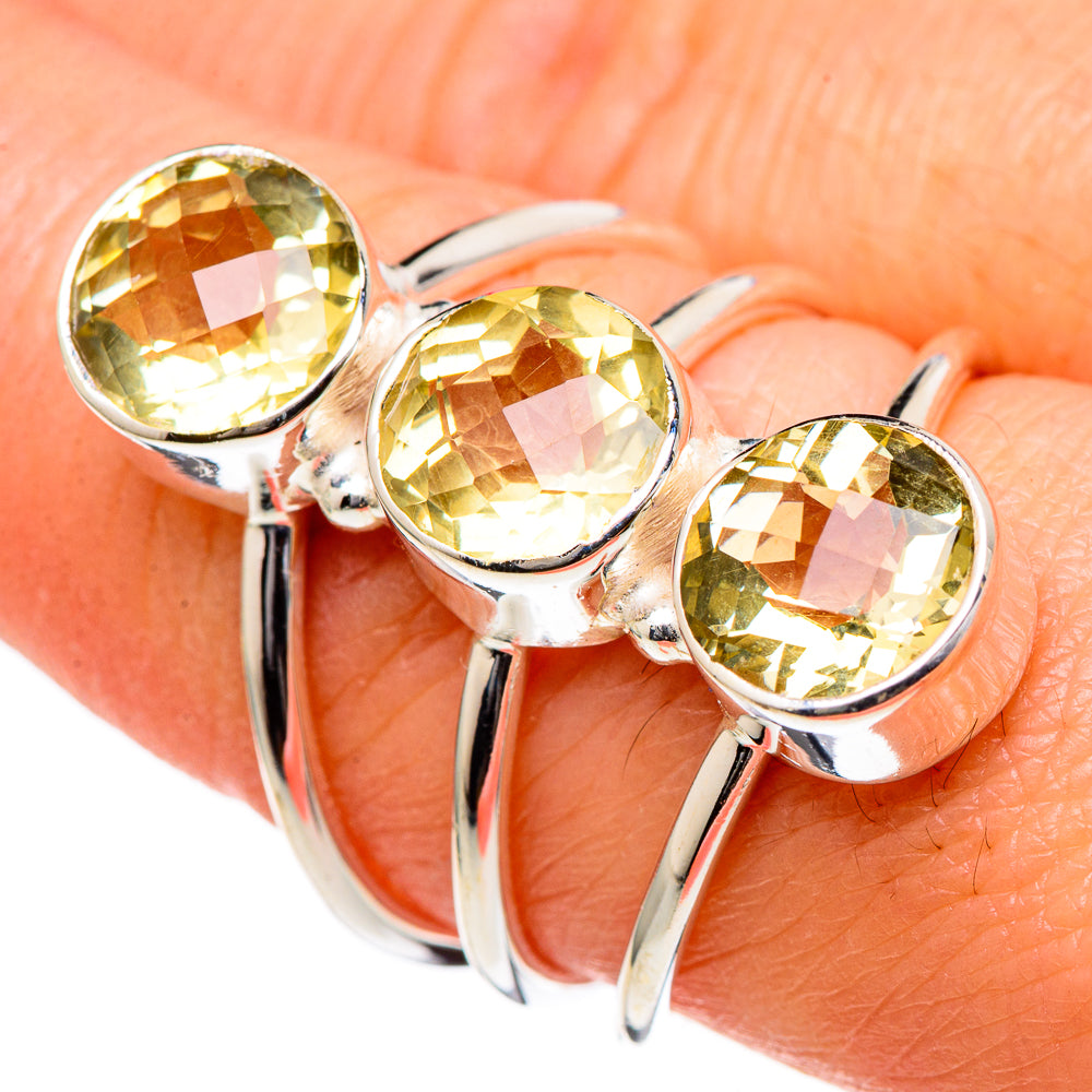 Citrine Rings handcrafted by Anasilvercos - RING98520