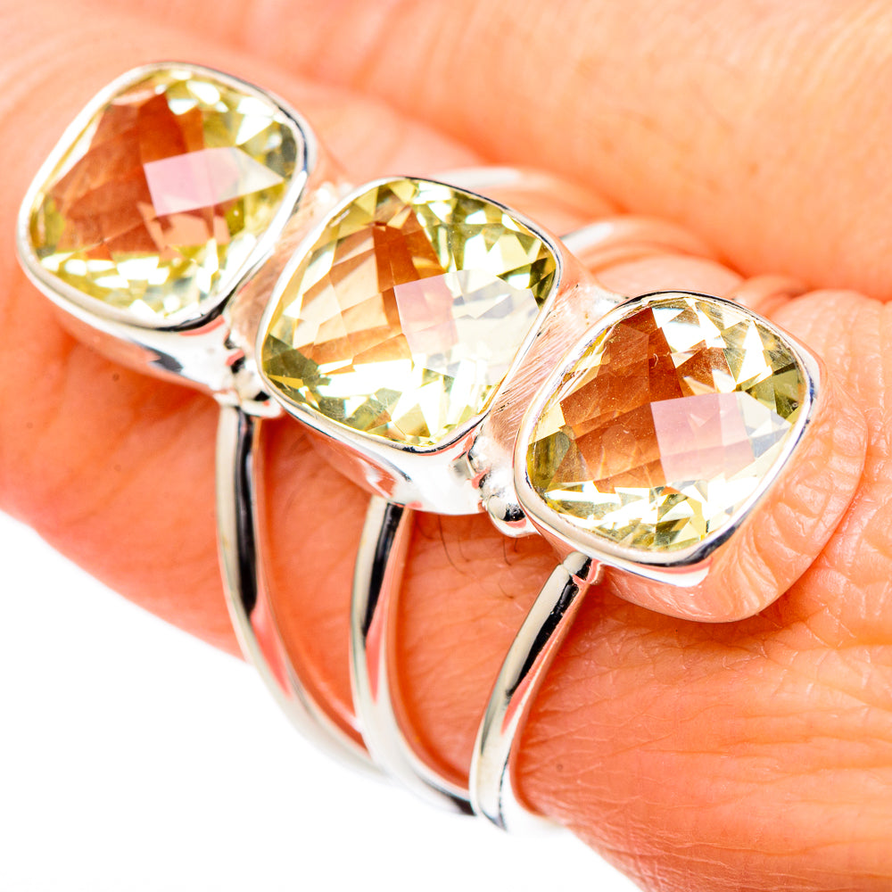 Citrine Rings handcrafted by Anasilvercos - RING98521