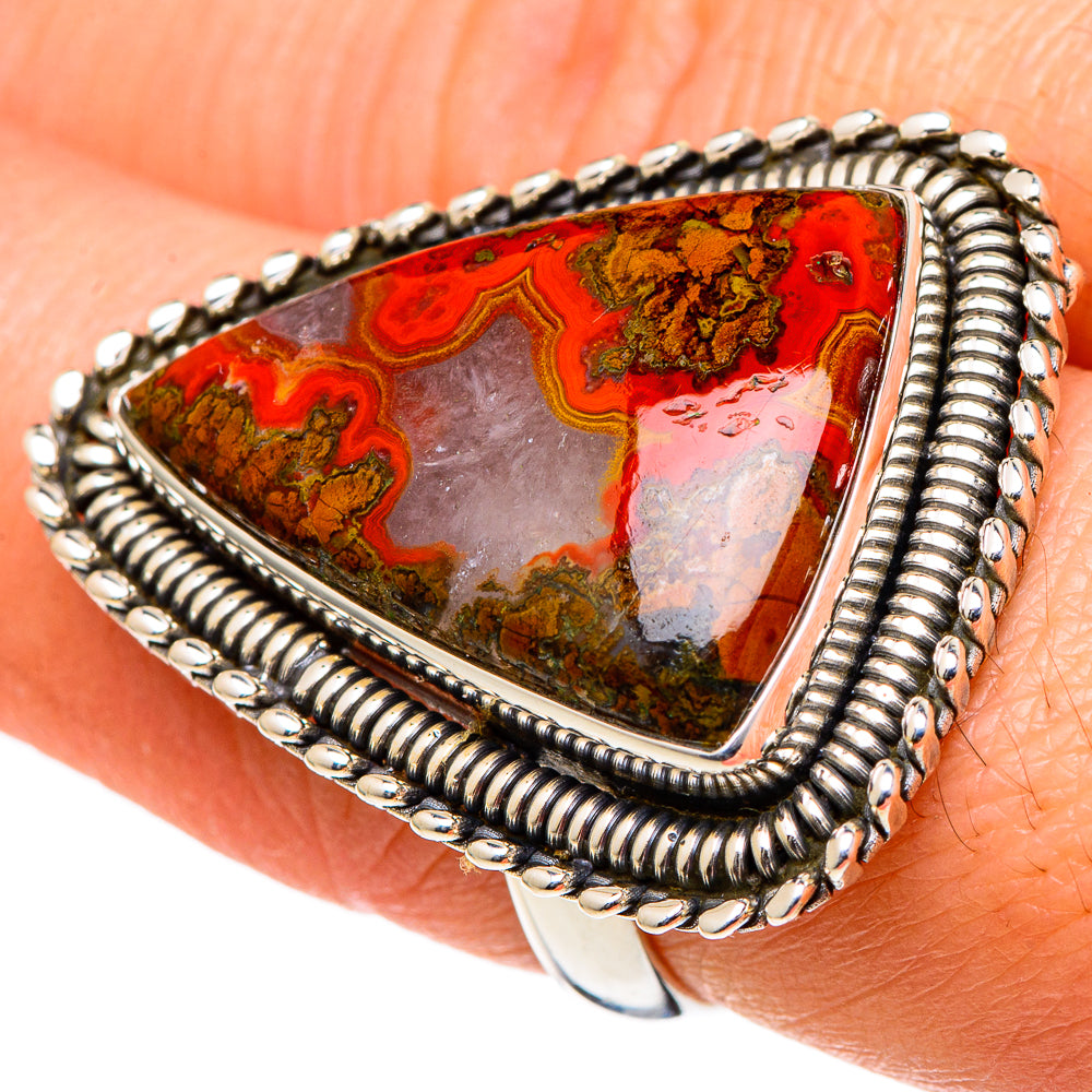 Moroccan Agate Rings handcrafted by Anasilvercos - RING98536