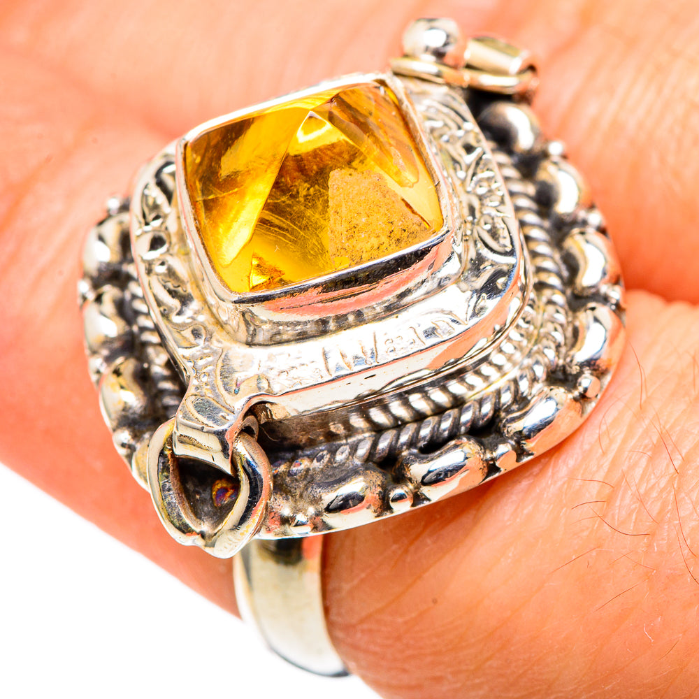 Citrine Rings handcrafted by Anasilvercos - RING98541