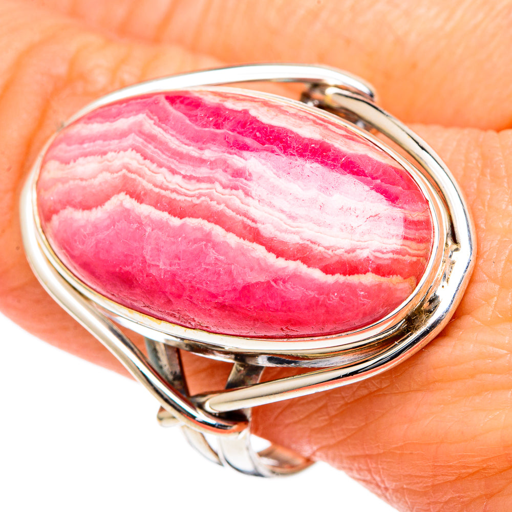 Rhodochrosite Rings handcrafted by Anasilvercos - RING98542