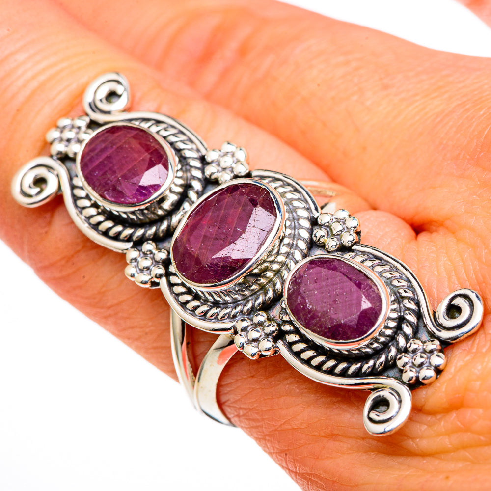 Ruby Rings handcrafted by Anasilvercos - RING98544