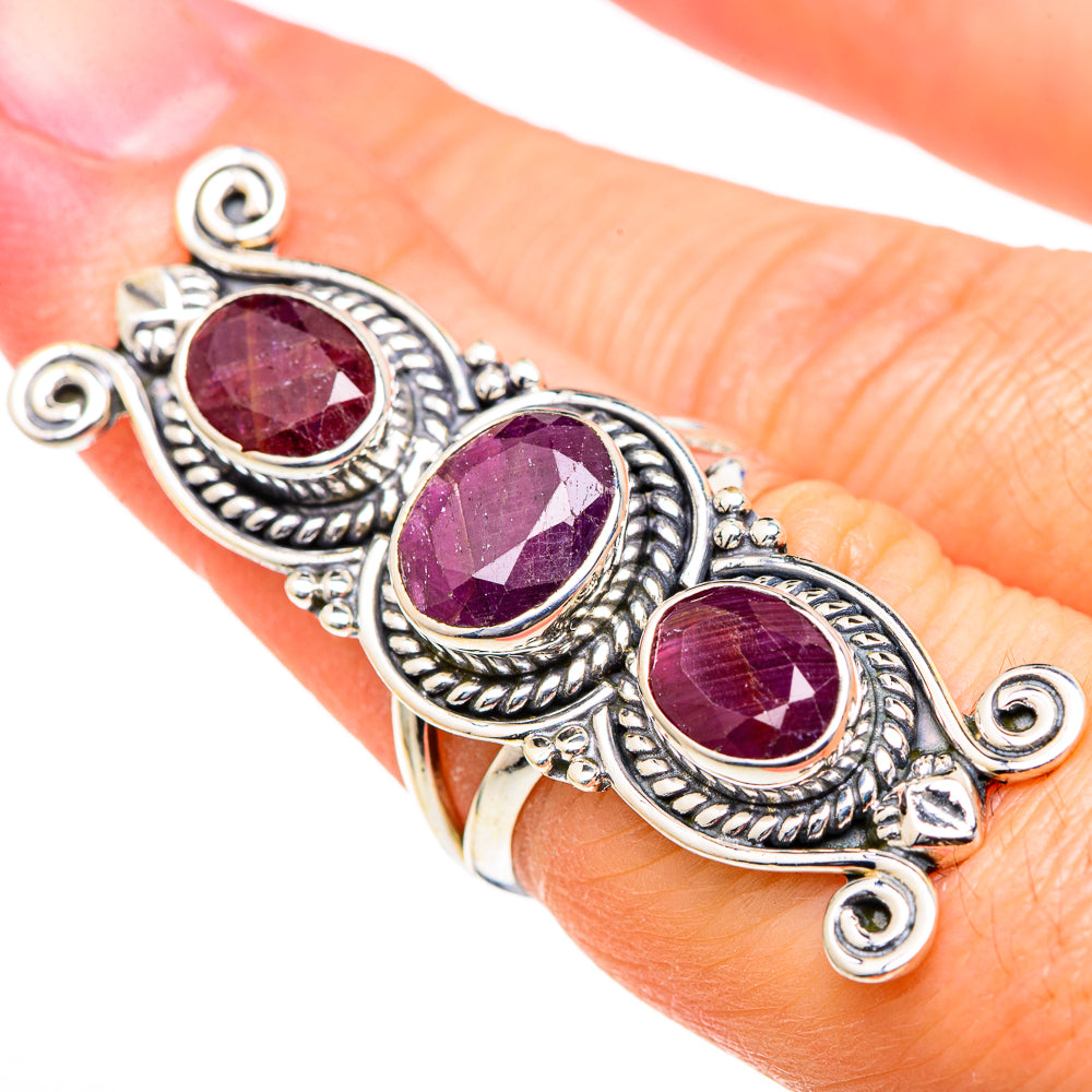 Ruby Rings handcrafted by Anasilvercos - RING98545
