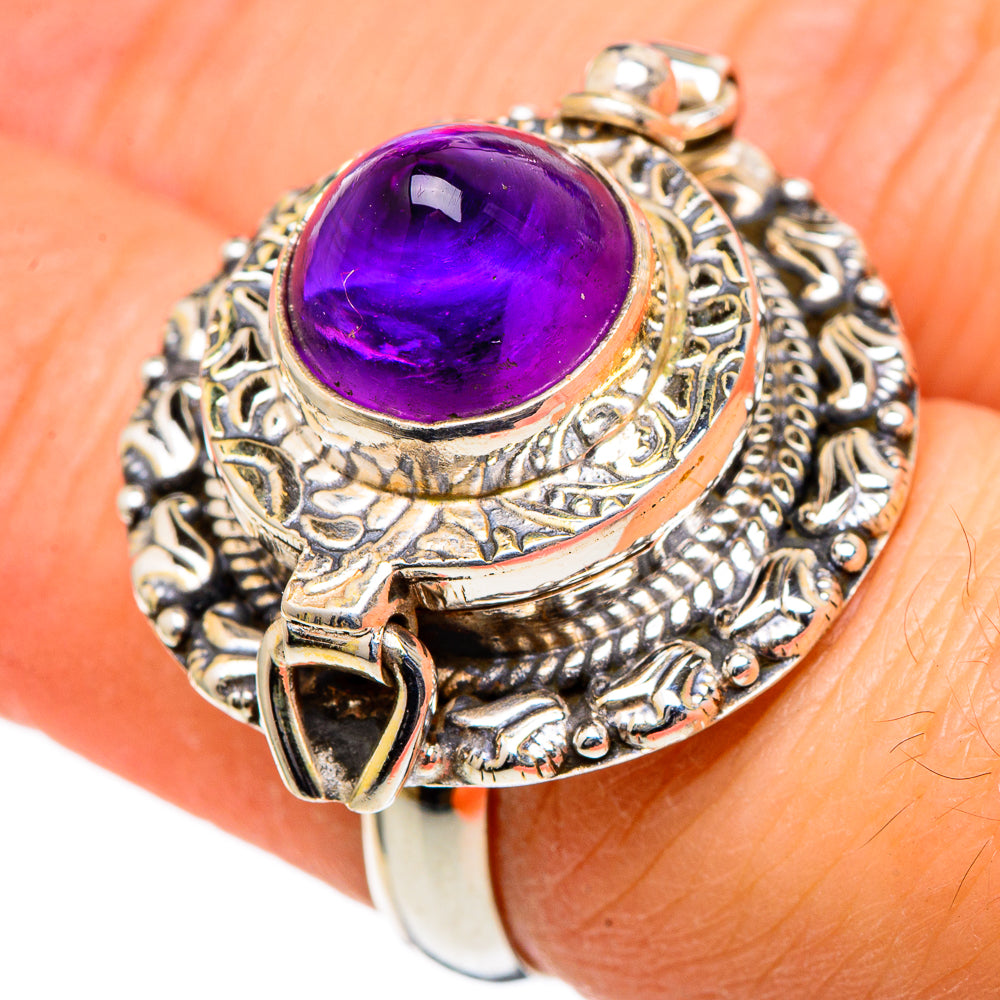 Amethyst Rings handcrafted by Anasilvercos - RING98548