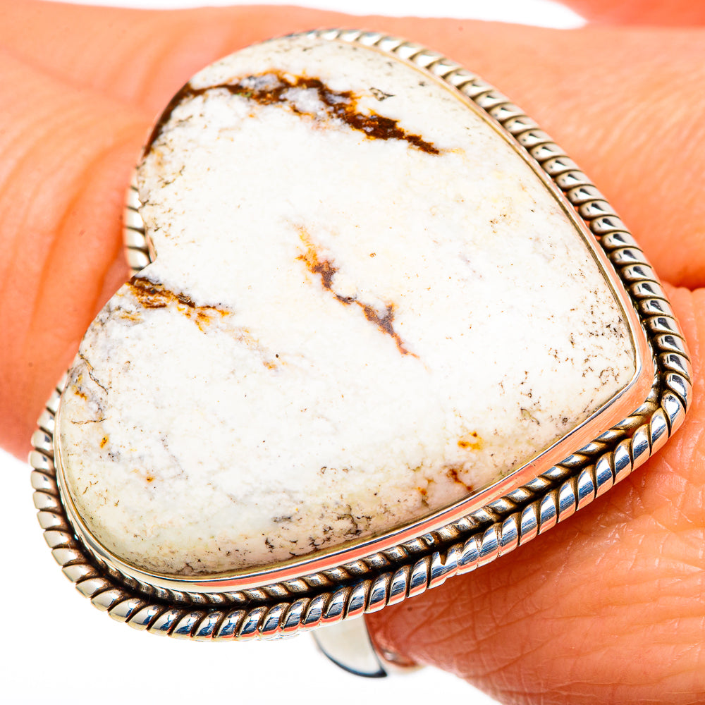Peanut Wood Jasper Rings handcrafted by Anasilvercos - RING98554