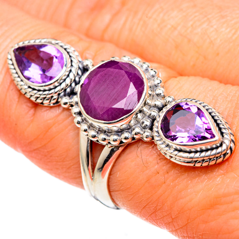 Ruby Rings handcrafted by Anasilvercos - RING98558