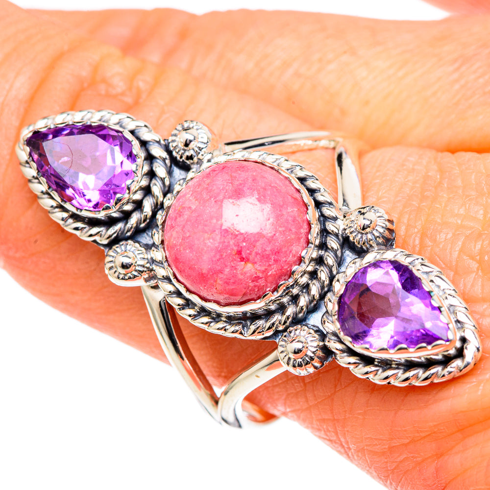 Rhodochrosite Rings handcrafted by Anasilvercos - RING98560