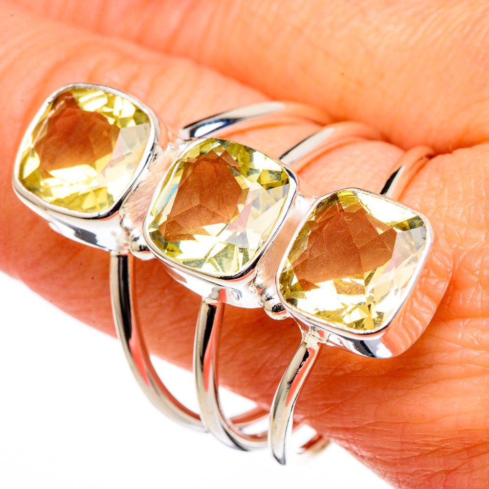 Citrine Rings handcrafted by Anasilvercos - RING98565