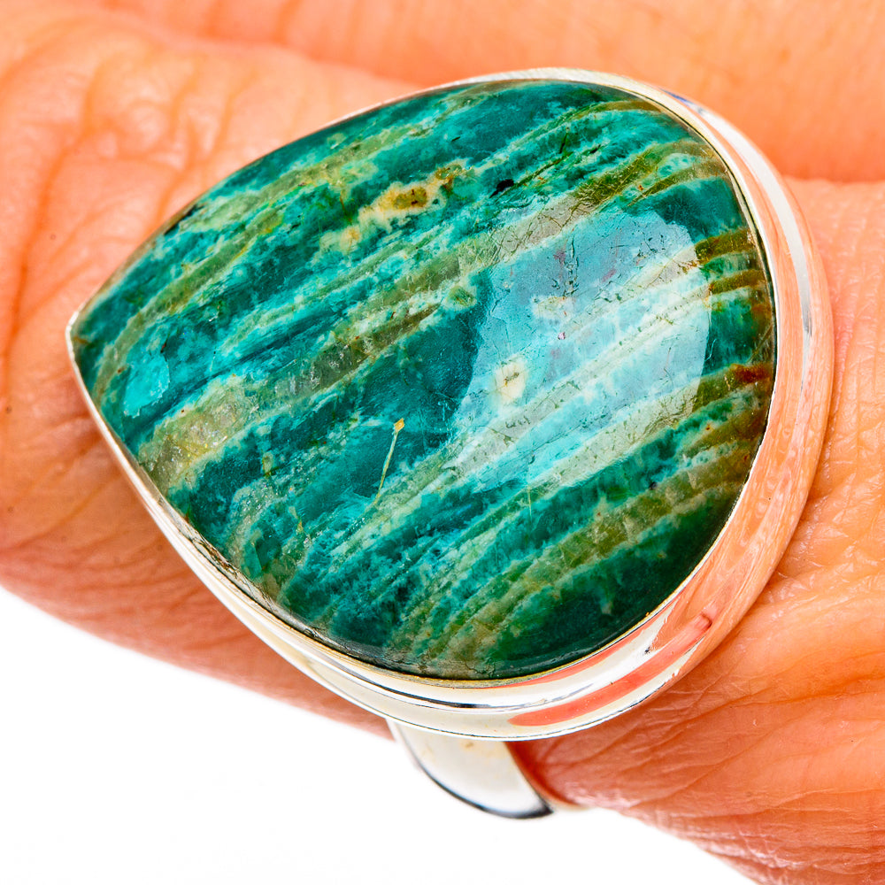 Amazonite Rings handcrafted by Anasilvercos - RING98578