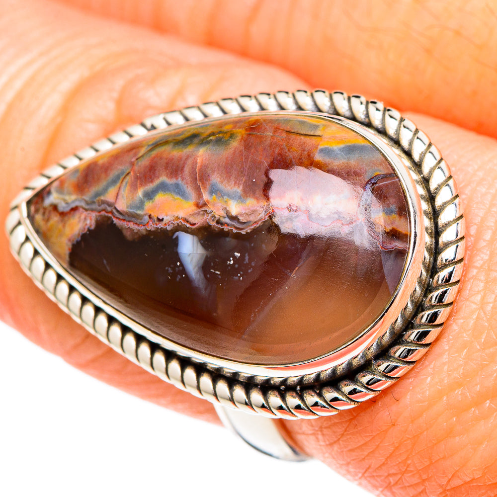 Butterfly Jasper Rings handcrafted by Anasilvercos - RING98580