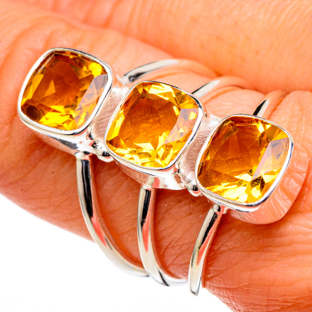 Citrine Rings handcrafted by Anasilvercos - RING98587